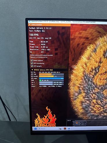 рабочи: Компьютер, ядер - 4, ОЗУ 32 ГБ, Для несложных задач, Б/у, Intel Core i3, NVIDIA GeForce RTX 4060, NVMe — 7