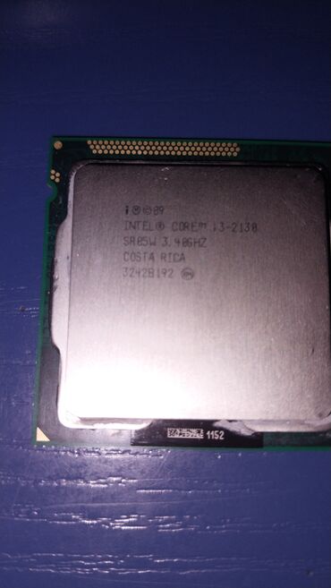 kreditle noutbuk: Prosessor Intel Core i3 2130, 3-4 GHz, 2 nüvə, İşlənmiş