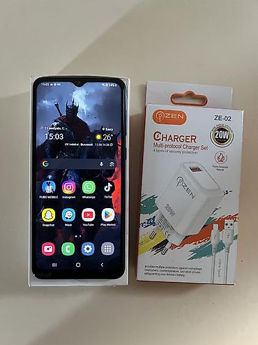 Samsung Galaxy A02, 32 GB, rəng - Mavi, Sensor