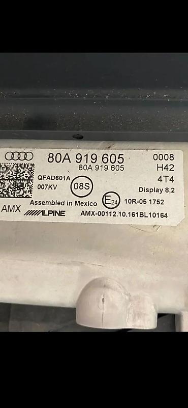 ajkula auto: AUDI Q5 2018 80Q MMI EKRAN 80A919605 | Audi a3 a4 a5 a6 a7 q3 Q5 Q7 — 2