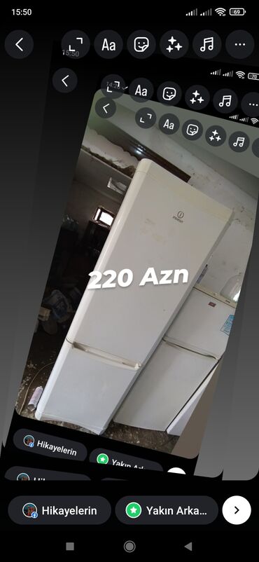 qapi zvanoku: 2 qapılı Indesit Soyuducu Satılır