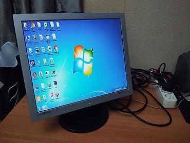 Monitorlar: Samsung SyncMaster LCD MONİTOR Model: 173V. 17-düym ekrandır — 5