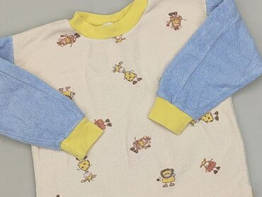 spodenki ogrodniczki dla dziewczynki: Sweatshirt, 3-6 months, condition - Very good