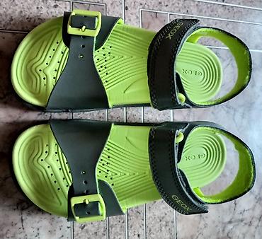 Детская обувь: Детские сандалии Geox J SANDAL FUSBETTO, новые Модель: J35HMA 000BC — 2