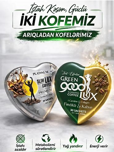 🔥☕ ARIQLAMA PROSESİNƏ DƏSTƏK İNDİ BİR FİNCANDA! ☕🔥 💚 GREEN GOOD LUX +