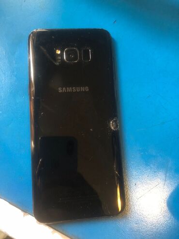 arxa fon: Samsung Galaxy S8 Plus, 64 GB, rəng - Qara, Barmaq izi, Face ID