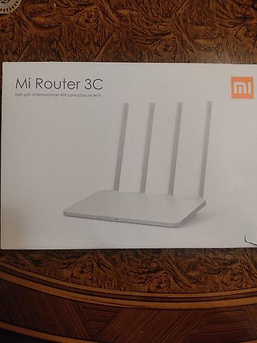 xiaomi tablet: Xiaomi Mi Router 3C (Model: R3L) satıram. İşlənmiş, yaxşı vəziyyətdə — 1