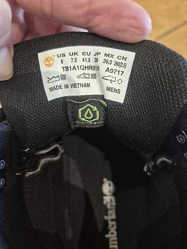 timberland zimske cipele muske: Timberland muške patike/čizme za planinarenje – crne, srednje visine — 5