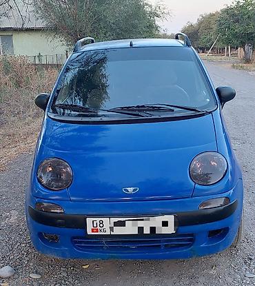 Транспорт: Daewoo Matiz: 1998 г., 0.8 л, Механика, Бензин, Хэтчбэк — 2