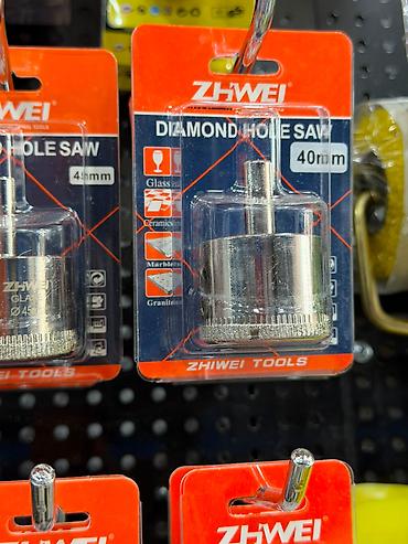 sverlo: ZHWEI Diamond Hole Saw – 40 mm - Material: Almaz örtüklü kəsici ucluq — 1