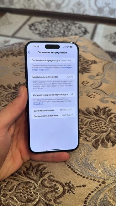 Apple iPhone: IPhone 15 Pro Max, 256 GB, Space Gray, Face ID