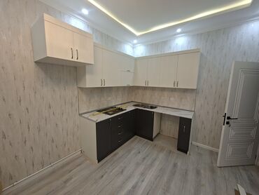 Sifarişlə mətbəx mebeli: Sifarişlə mətbəx dəsti, Özü çəkən petlələr, MDF, Kredit yoxdur, Pulsuz çatdırılma — 3