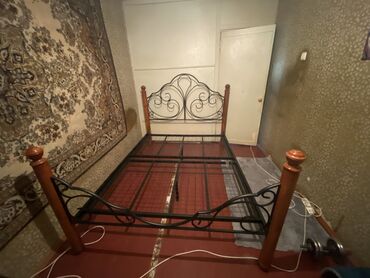 Двуспальные кровати: Двуспальная кровать, Б/у, Без матраса, длина - 205 см at lalafo.kg — 4 Двуспальные кровати: Двуспальная кровать, Б/у, Без матраса, длина - 205 см — 4