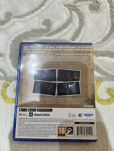 uncharted lost legasy: Məhsul: Uncharted: Legacy of Thieves Collection – PS5 (Remastered) — 2