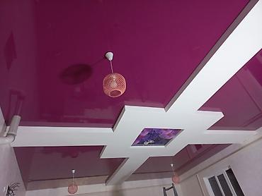 Натяжной потолок: Натяжной потолок Глянцевое, Матовое, 3D потолки Гарантия, Бесплатная консультация, Бесплатный замер — 8