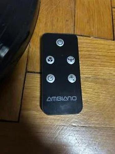 Podni ventilatori: Ambiano podni ventilator sa daljinskim upravljačem - Prečnik glave — 10