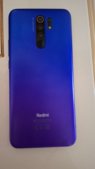 redmi 9 kontakt home: Redmi 9, 64 GB, rəng - Göy, Qırıq