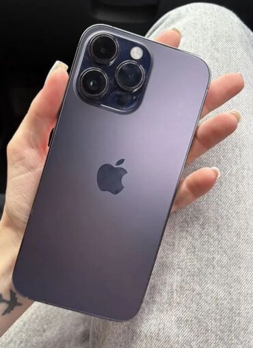 14 про макс бу цена: IPhone 14 Pro Max, Колдонулган, 128 ГБ, Deep Purple, Коргоочу айнек, Кабель, Каптама, 86 %