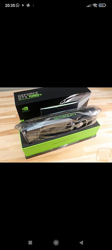 hdmi kabel mini: Videokart NVidia GeForce GTX 1080 Ti, 10 GB, İşlənmiş — 1