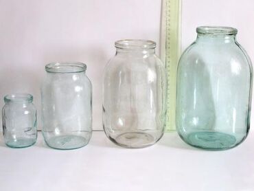 королевская пеларгония купить: Стеклянные банки, 3 литровые . 
Все по 20 сомов