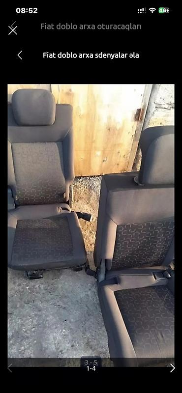 тв тумбы на заказ: Fiat Doblo arxa oturacaqları Vitolarada fortarada qoyulur - Model — 2