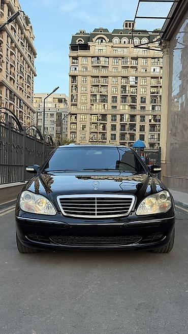 mercedesbe: Mercedes-Benz S-Class: 2003 г., 3.7 л, Автомат, Бензин, Седан — 1