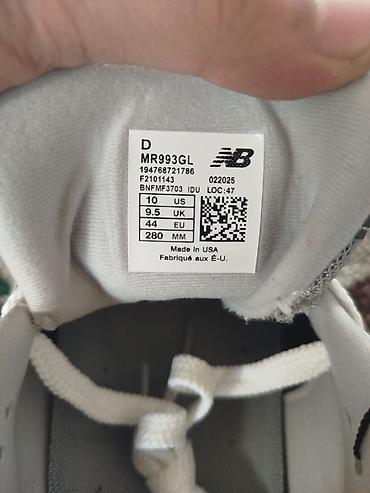 шырмал шым: Эркектердин кроссовкасы, 44, New Balance, Жаңы, түсү - Боз, Өзү алып кетүү, Акылуу жеткирүү — 9