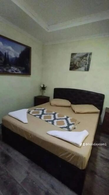 кв час ночь: 1 бөлмө, Душ кабинасы, Жаздык, жууркан-төшөк каптары, Кондиционер