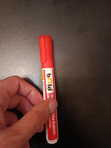 lovhə: Bold Whiteboard Marker – qırmızı rəng - Lövhə üçün marker, quru — 1