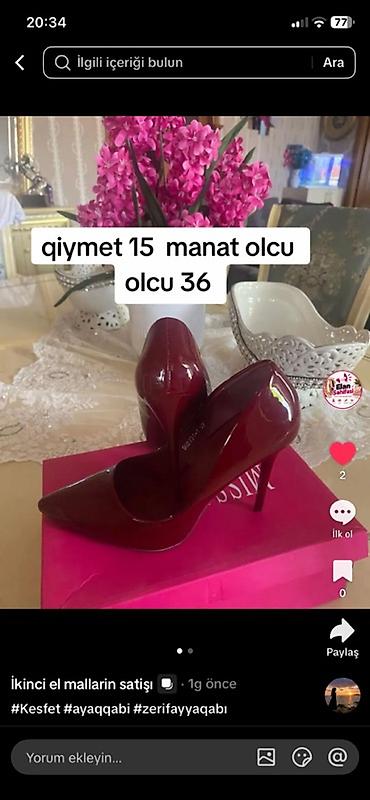 qış ayaqqabılar: Qırmızı laklı qadın hündürdaban tufli - Rəng: tünd qırmızı (bordo) — 1