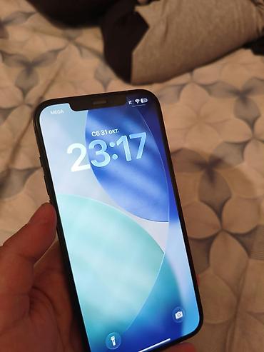 IPhone 12 Pro Max, Б/у, 128 ГБ, Pacific Blue, Защитное стекло, Чехол, Коробка, 100 %