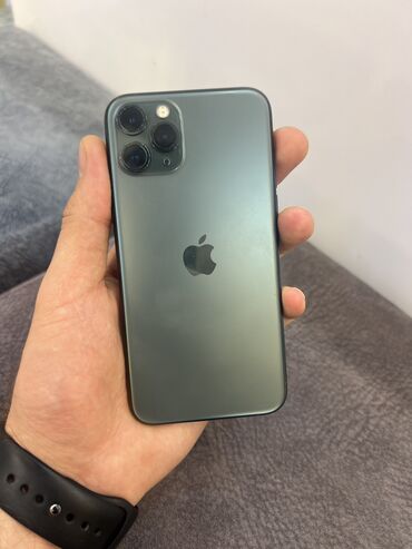 iphone 11 2ci el: IPhone 11 Pro, 256 GB, Alpine Green, Zəmanət, Barmaq izi, Simsiz şarj