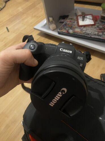 ucuz manqal: Canon EOS R tamkamera fotoaparatı yüksək keyfiyyətli fotoşəkillər və
