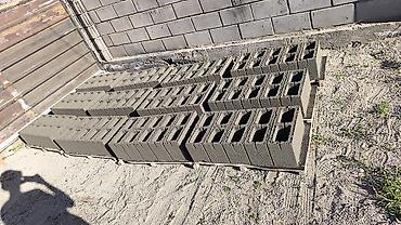 Пескоблок: Пескоблок Рваный, Стеновой, 190x190x390 — 5