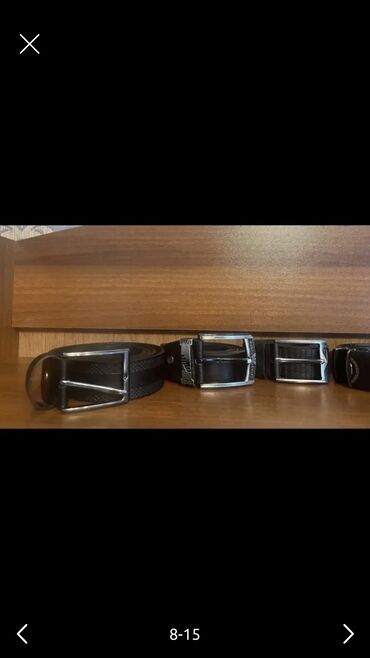 Kəmərlər: Kəmər, Təbii dəri, Yeni — 8