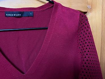pull bear: Кардиган, Трикотаж, Средняя модель, Осень-весна, Вязаная модель — 2