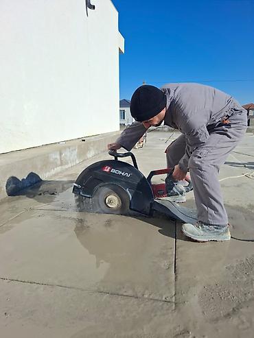 Beton işləri: Beton kəsimi və almazla deşmə xidməti - Beton, daş, kərpic və — 4