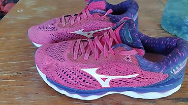 кроссовки mizuno: Кроссовки Mizuno для бега/тренировок.wave sky3 кроссовки 40 размер — 2