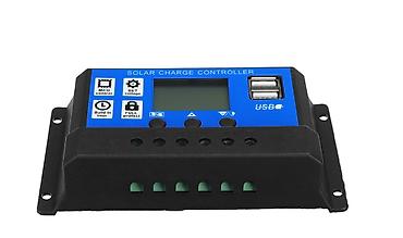 Солнечные электростанции: Солнечная панель с ШИМ‑контроллером заряда Комплект для — 8