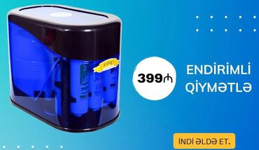 Su filtrləri: Puretech su filtrləri üçün kartriclər dəsti. Dəstdə 3 önləyici filtr — 35