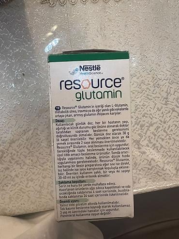 İdman və istirahət: Nestlé Health Science Resource Glutamin – L-Glutamin tozu Məhsul — 2