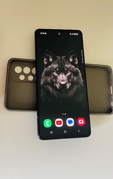 Samsung Galaxy A52, 128 GB, rəng - Qara, Barmaq izi, İki sim kartlı, Face ID lalafo.az -da Samsung Galaxy A52, 128 GB, rəng - Qara, Barmaq izi, İki sim kartlı, Face ID
