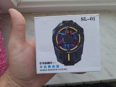 istilik veren ventilyator: SL-01 Mobile Radiator Cooling – telefon üçün soyuducu - Model: SL-01 — 1