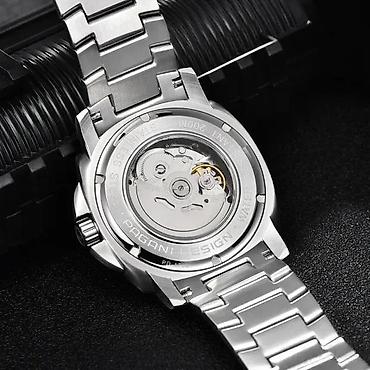 Ručni satovi: PAGANI DESIGN PD-1736 -Crna- Seiko Automatik mehanizam Potpuno nov — 6