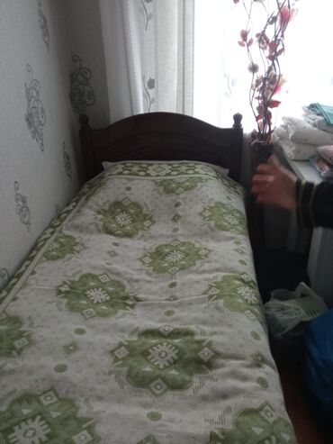 бу кровать купить: İşlənmiş, Təknəfərlik çarpayı, Bazasız, Matras ilə