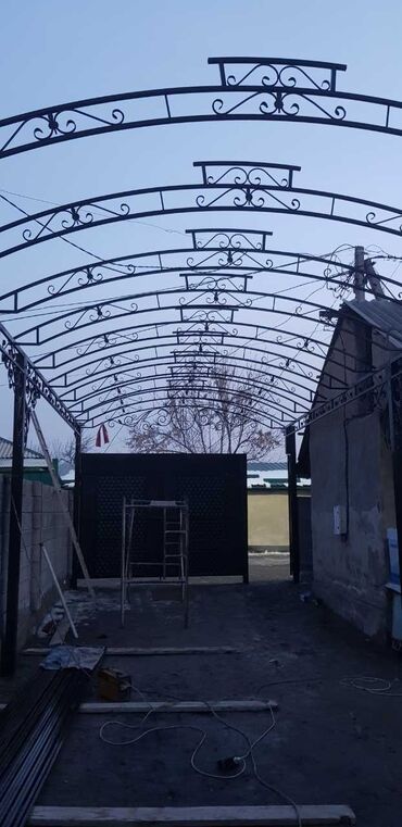 Навесы: Навес, Арочный, Металл, Поликарбонат — 23