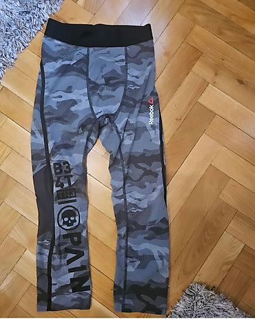 tigrasti kupaci: Reebok ženske helanke, nove. S VEL. - Model sa kamuflažnim printom — 1