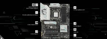 komputer aksesuarları: Ana Platası MSI Ana Plata "B850 GAMING PLUS WIFI", Yeni