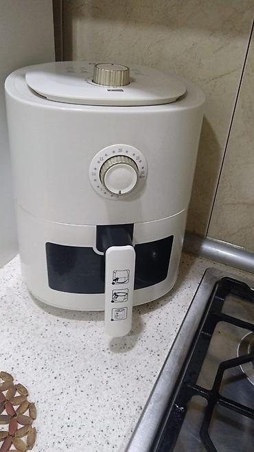 mini vitrin soyuducu: Hava fritürü (Air Fryer), ağ rəngli, mexaniki idarəetmə - — 1