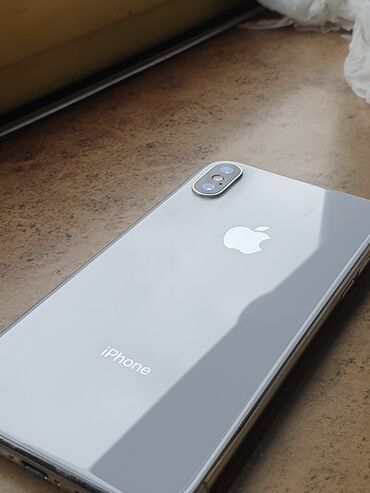 iphone 5 na zapchasti: IPhone X, Б/у, 64 ГБ, Белый, Чехол, 100 %